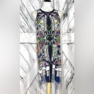 NWT Clover Canyon Sleeveless Abstract Print Dress S